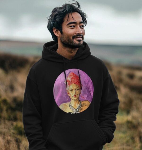 Unisex Rusty Portrait Hoodie - Image 2