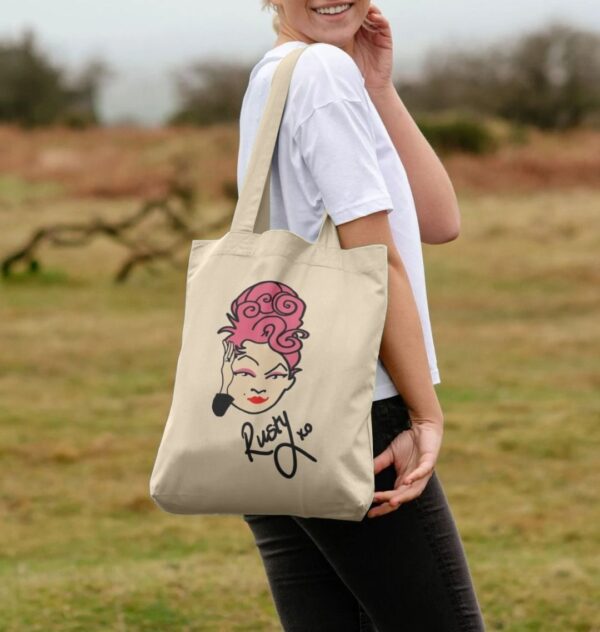 Rusty Head Logo Tote - Image 2